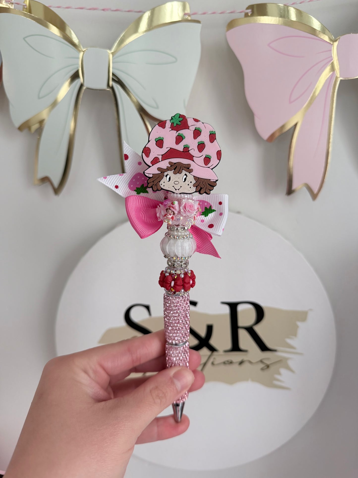 Fresita Pen Toppers