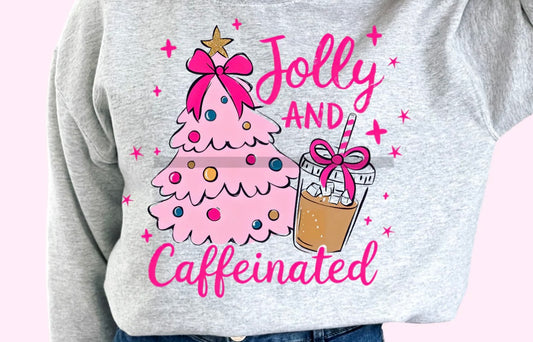 Jolly and Caffeinated Crewneck