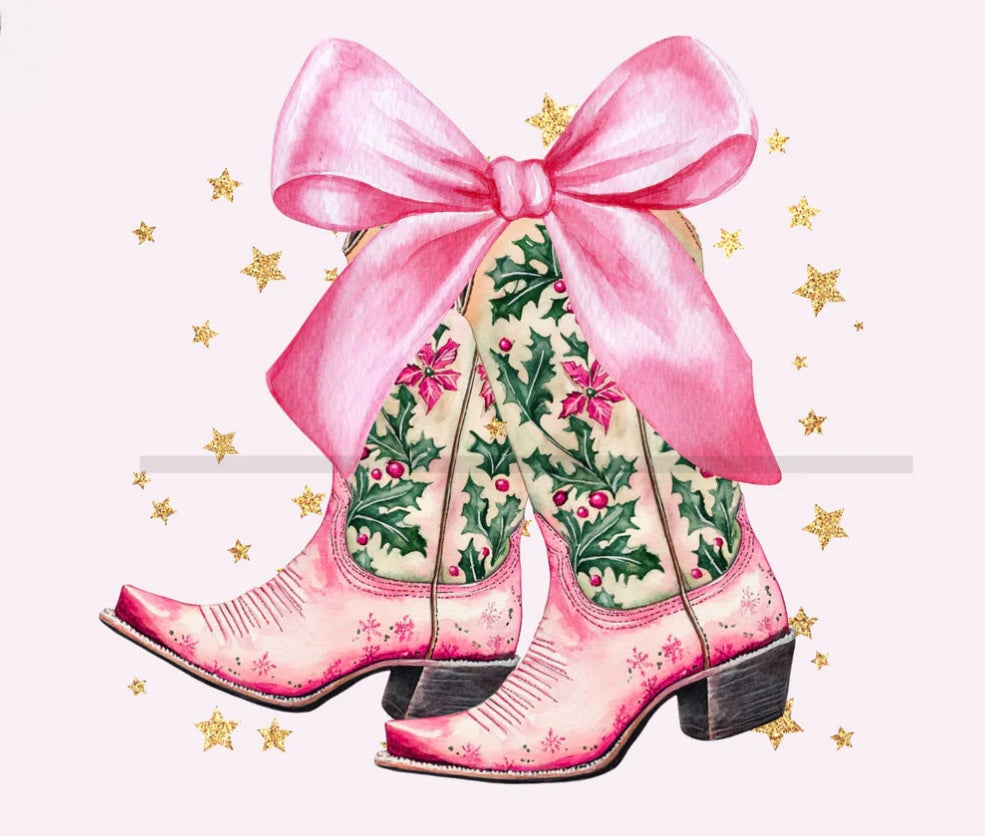 Christmas Boots Crewneck