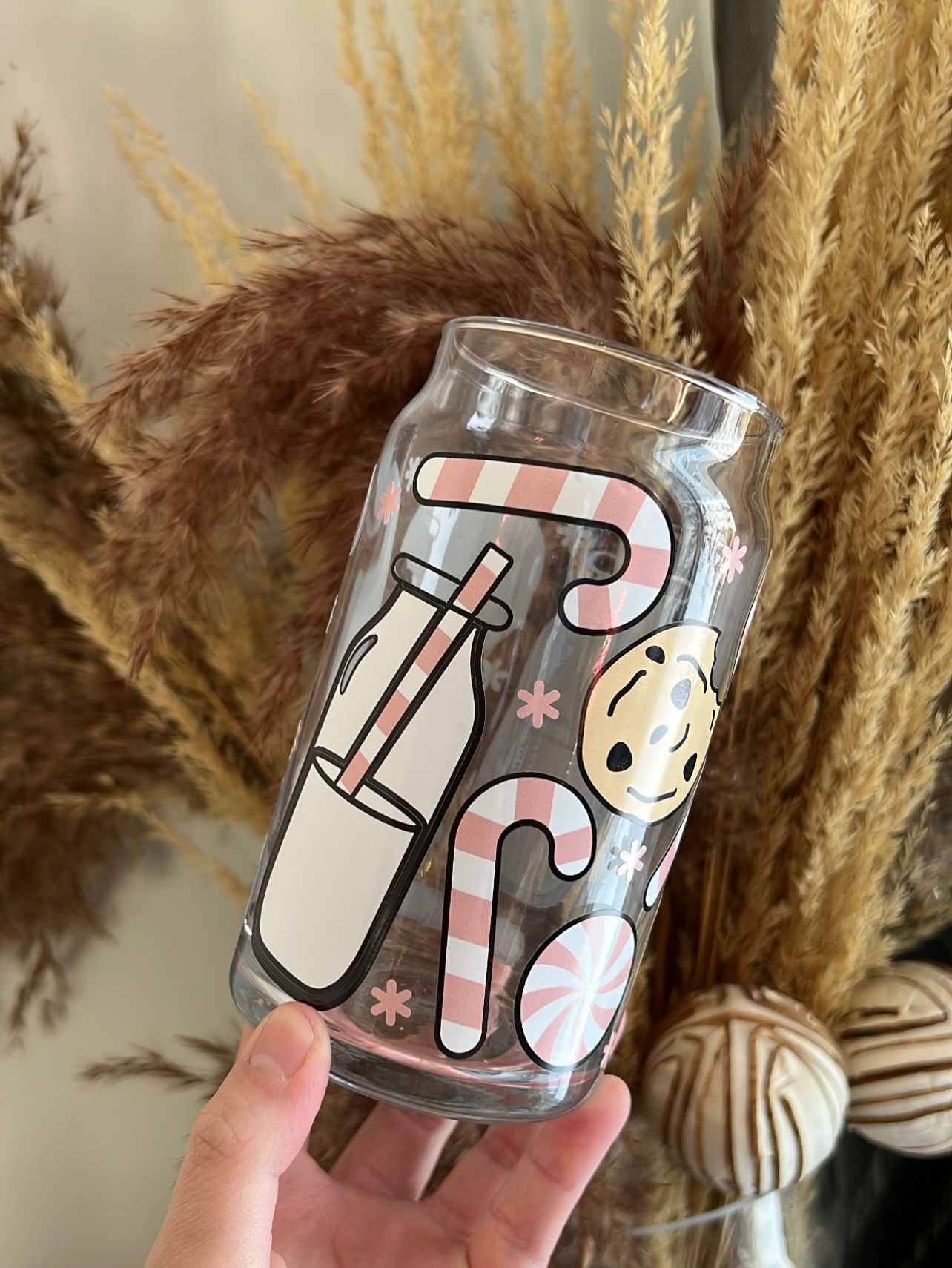 Cookies N' Milk Glass Can