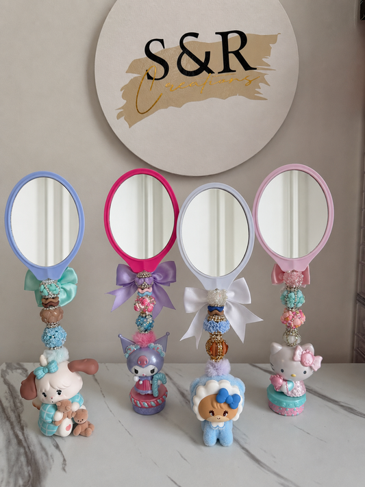 Beaded Mirrors