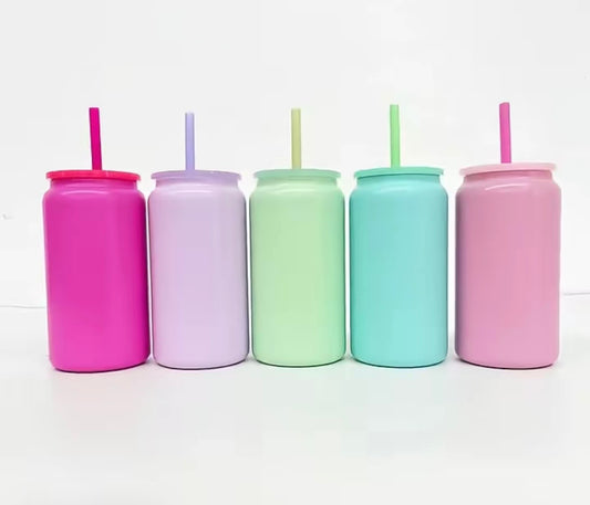 16 oz Stainless Steel Matte Cups