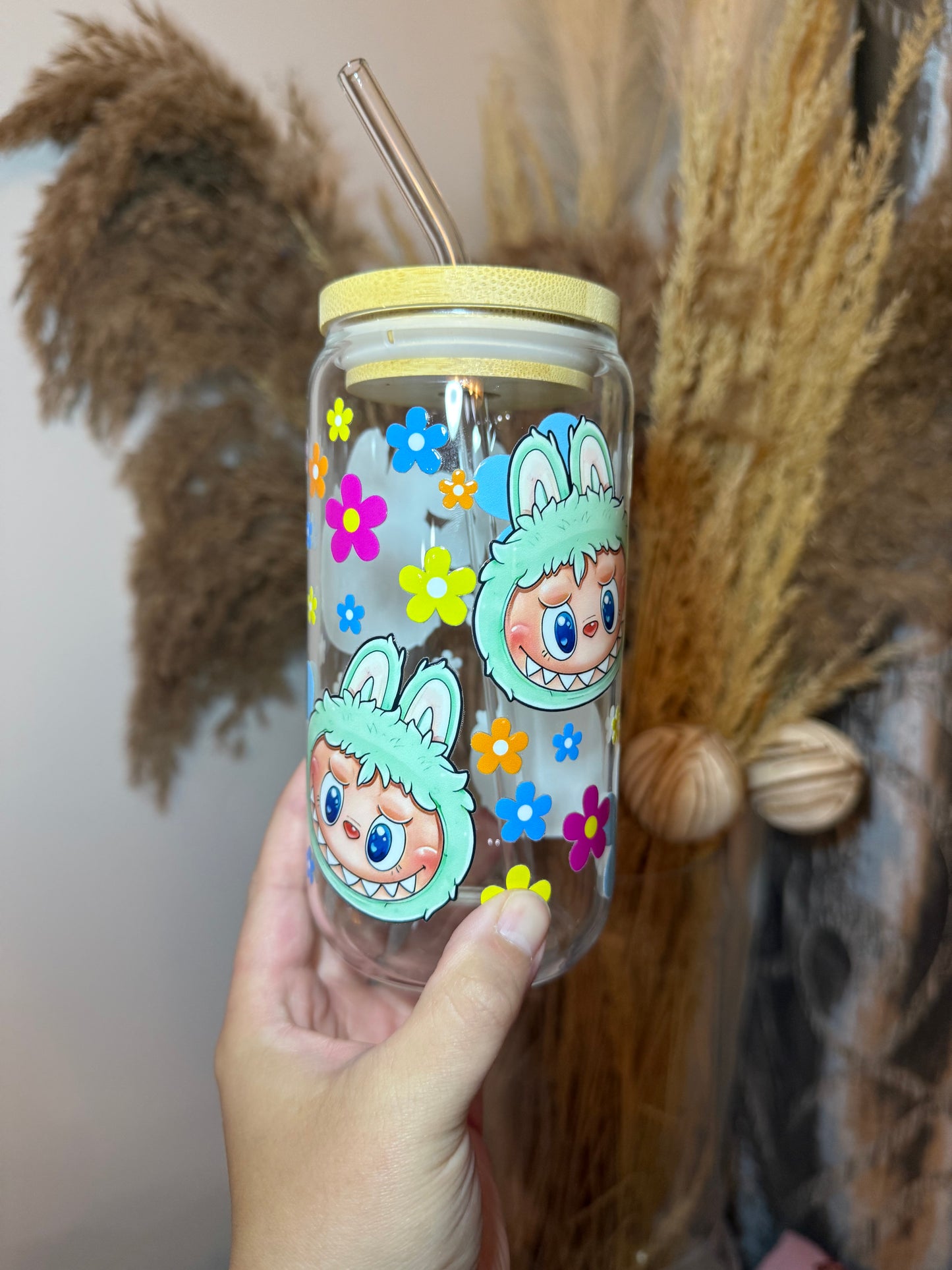 Make Your Own Clear Glass 16oz Cup