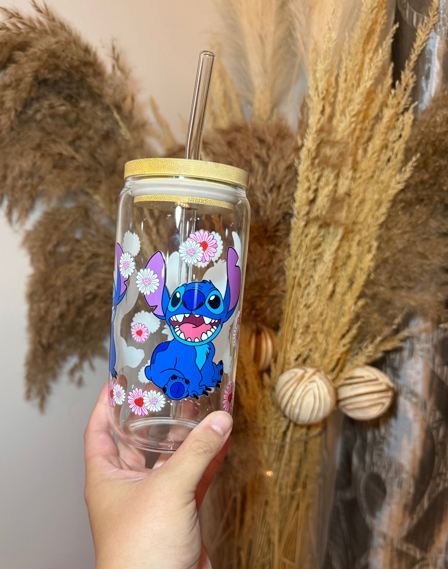 Make Your Own Clear Glass 16oz Cup