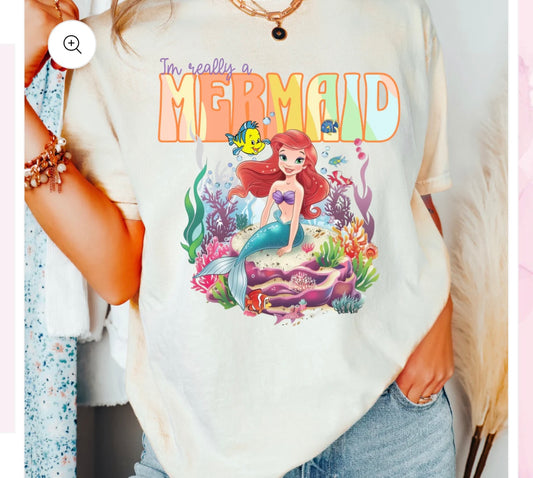 I’m Really A Mermaid T-Shirt