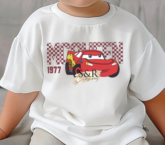 McQueen Checkered T-Shirt